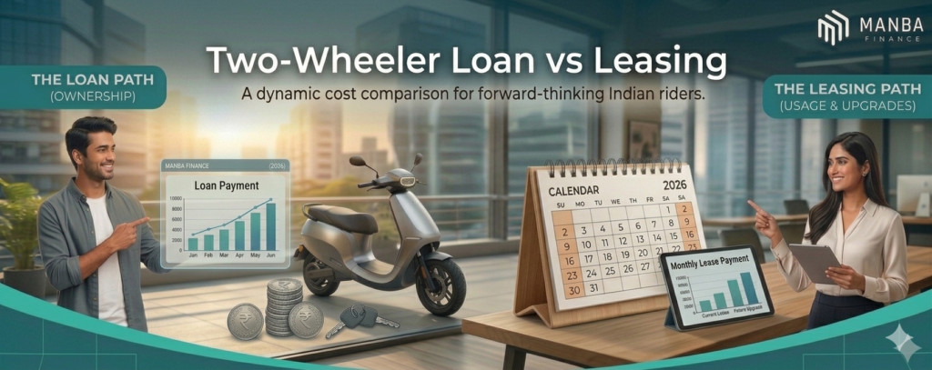 two wheeler loan and leasing
